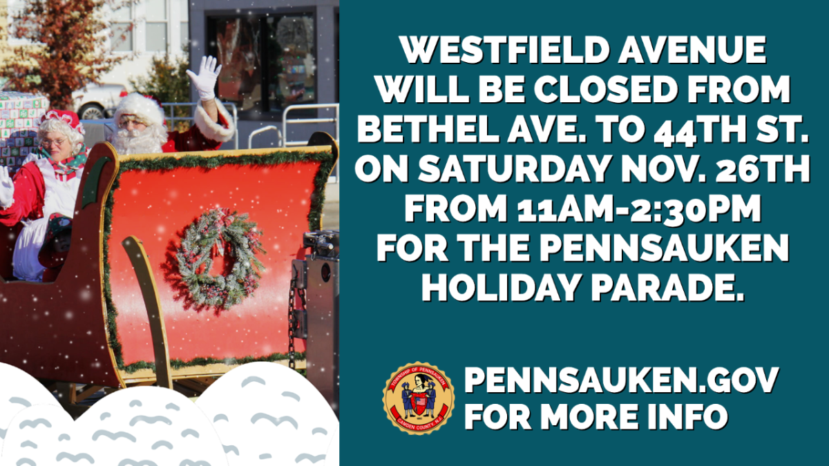 Westfield Ave. closed for Holiday Parade