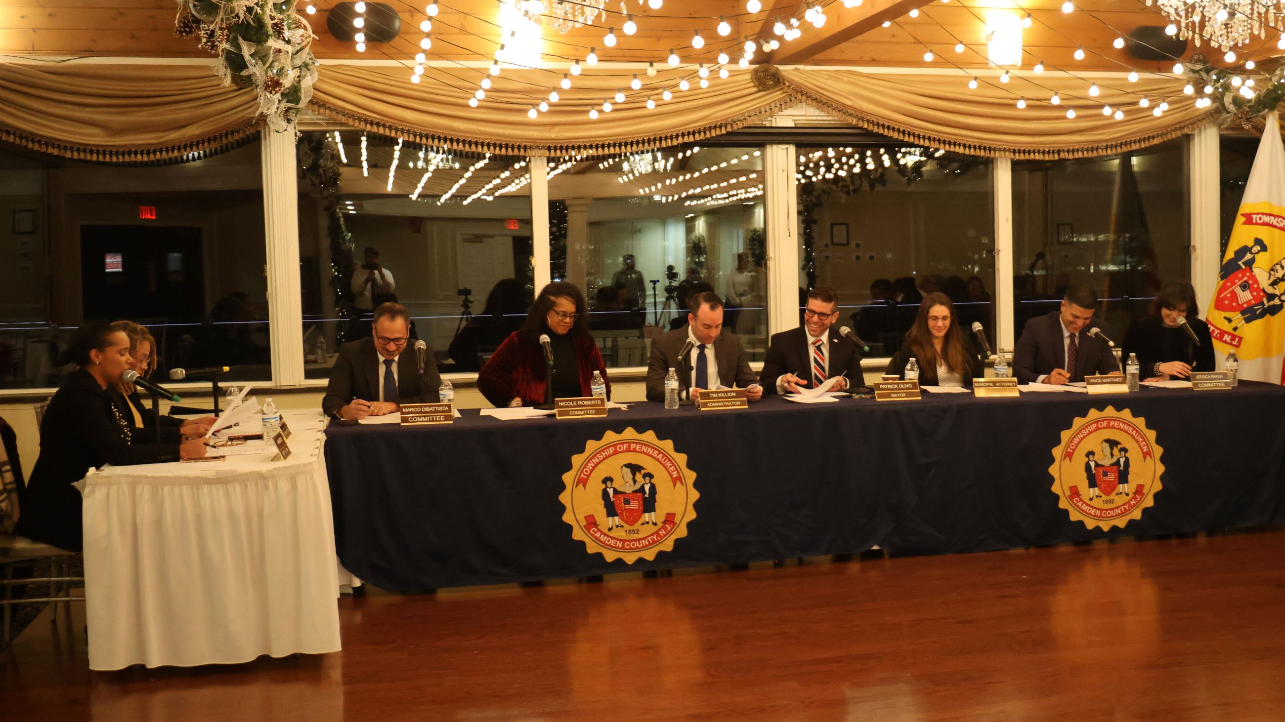 Township Committee Reorg 2026 Block