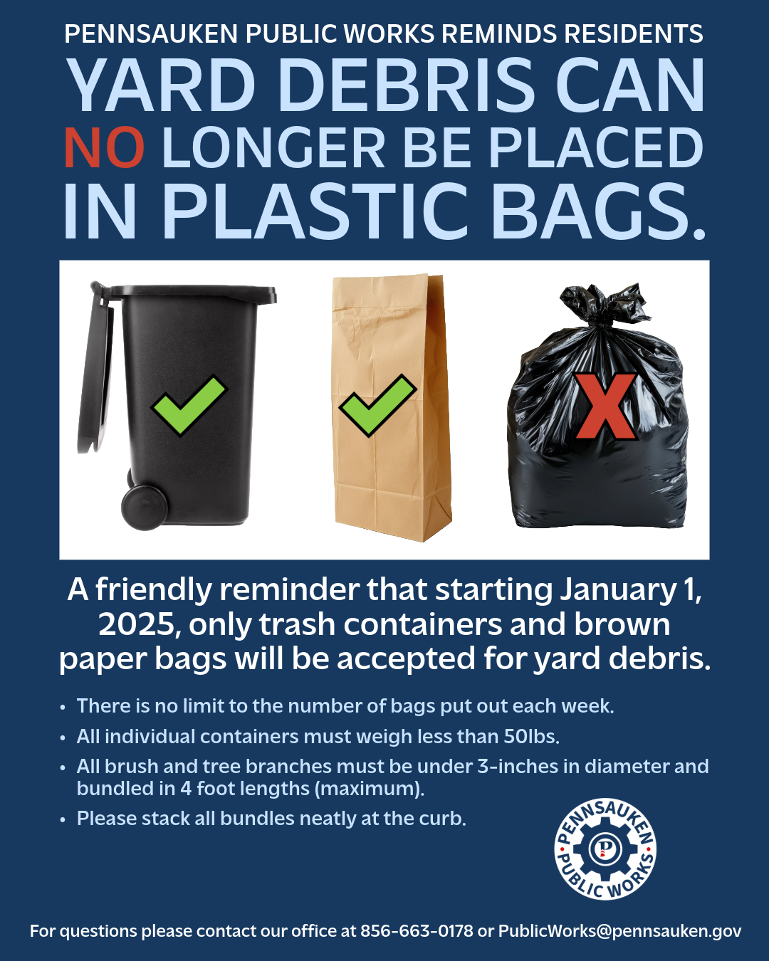 No Plastic Bags Flyer